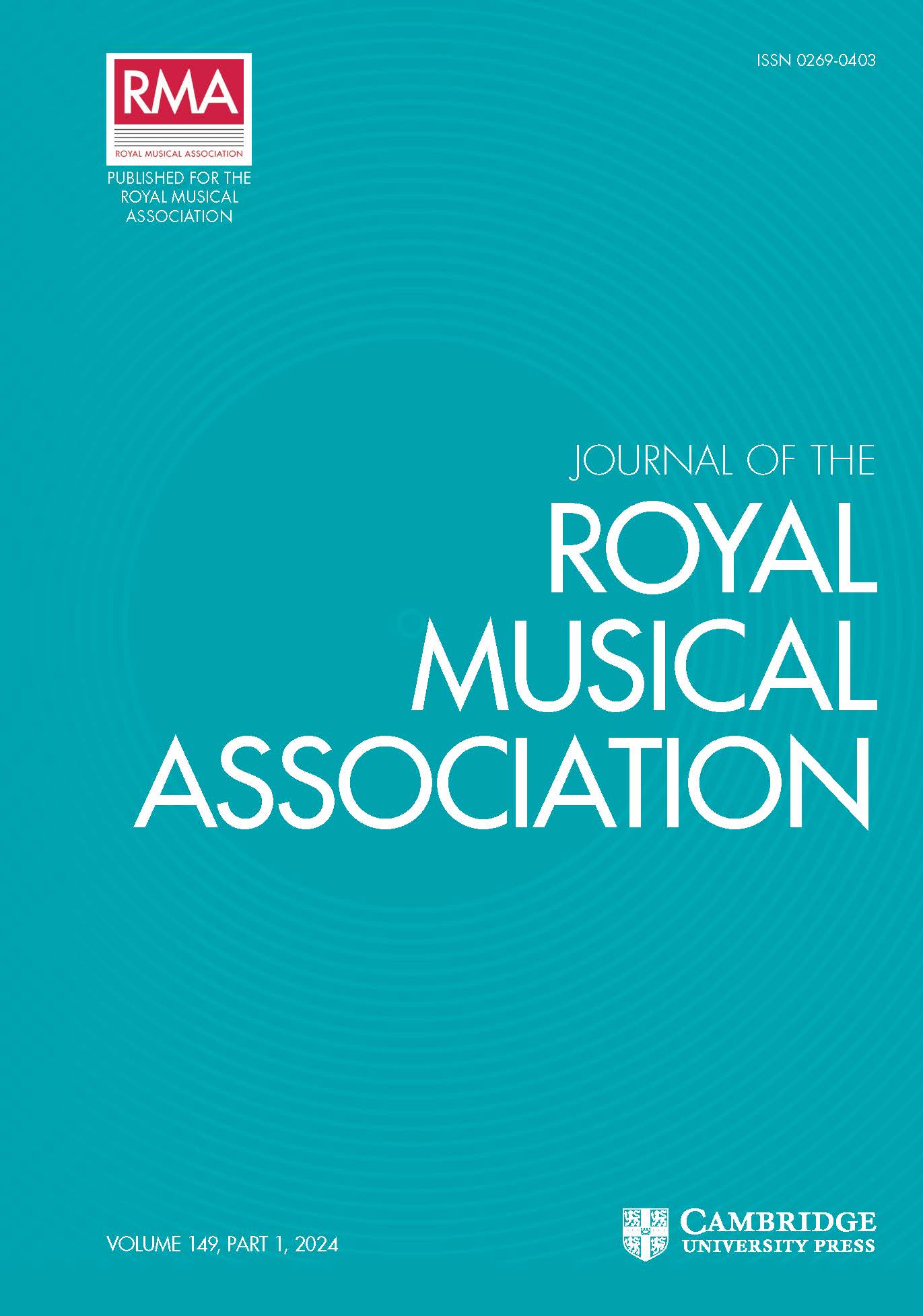 Journal of the Royal Musical Association 